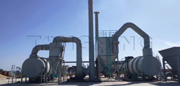 Triple Cylinder Rotary Dryer